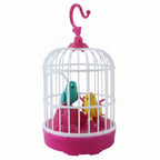 ALVENZA Kids Talking Bird Cage Toy – Interactive Sound & Repeats Fun