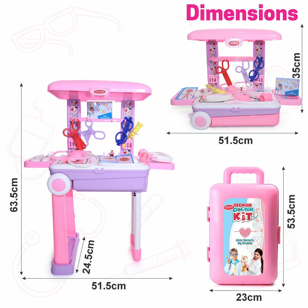 ALVENZA Kids Doctor Set – Realistic, Fun & Educational Play Kit