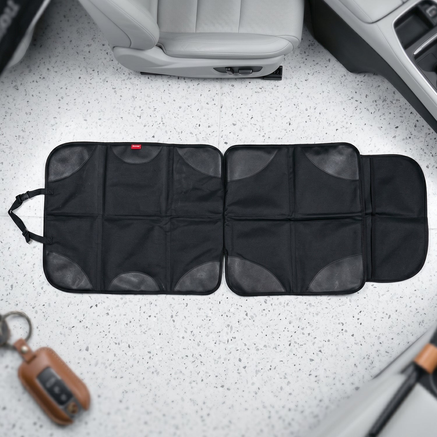 ALVENZA Car Seat Protector Mat – Waterproof Anti-Slip Universal Auto Cushion