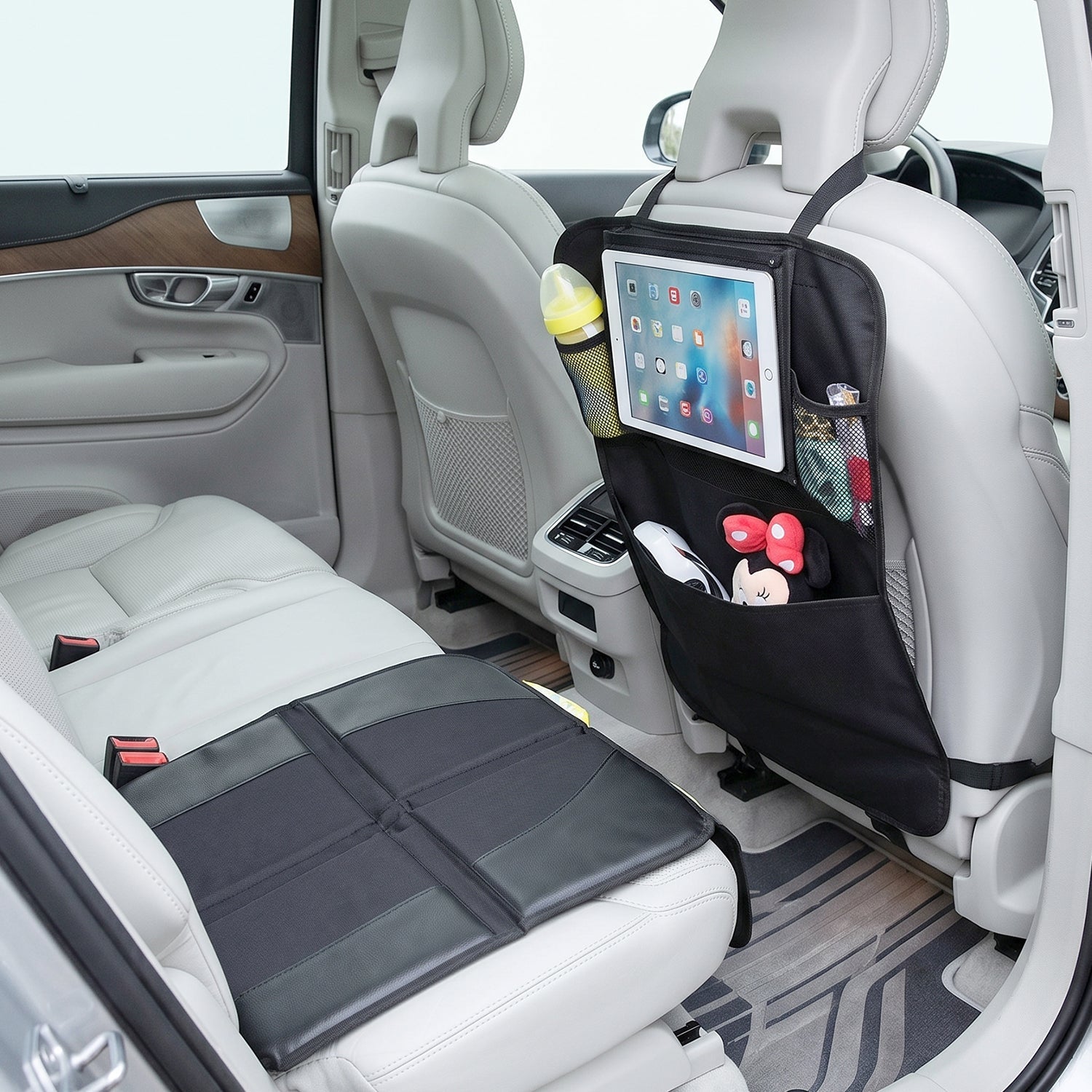 ALVENZA Car Seat Protector Mat – Waterproof Anti-Slip Universal Auto Cushion