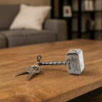 ALVENZA Metal Hammer Shape Keychain – Durable Alloy Miniature