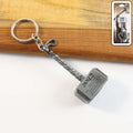 ALVENZA Metal Hammer Shape Keychain – Durable Alloy Miniature