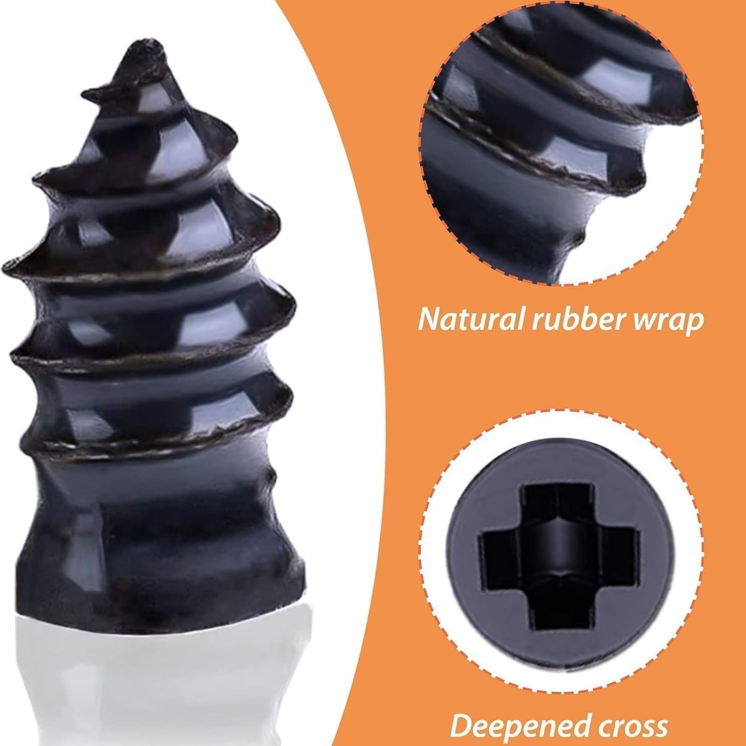 ALVENZA Car & Bike Tubeless Tire Repair Screws – Quick & Reliable Fix
