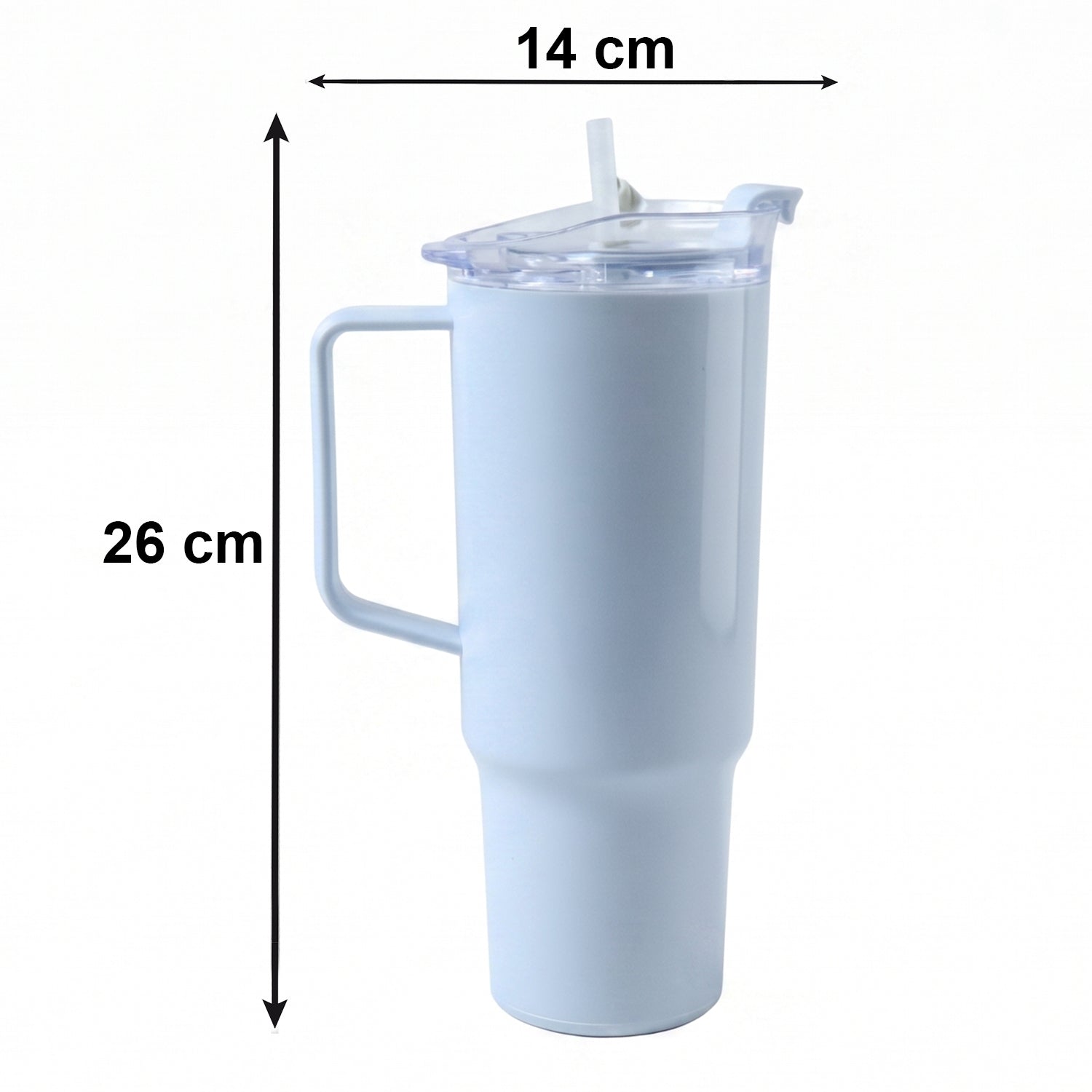 Travel Tumbler Large 1800ml Capacity with Leak-resistant Lid - Detail View 6
