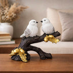 ALVENZA Bird Couple Showpiece – Elegant Decor for Home & Office