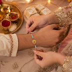 ALVENZA Diamond Rakhi – Elegant Traditional & Modern Style