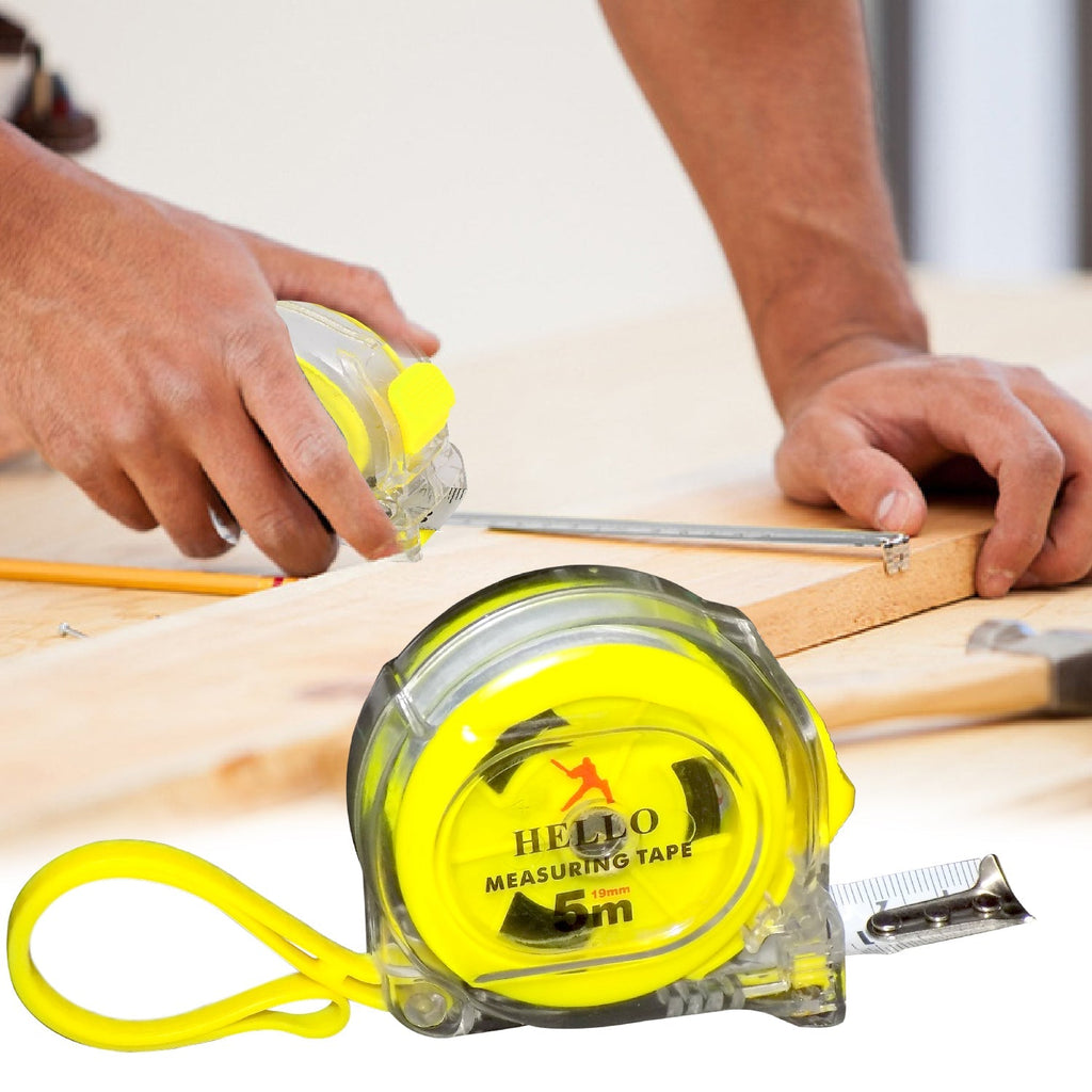 ALVENZA 5-Meter Measuring Tape – Durable & Precise | BoltForce