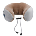 U-Shaped Electric Neck Massage Pillow – Cordless & Rechargeable