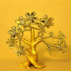 ALVENZA Golden Evil Eye Tree Showpiece – Elegant Home Decor & Protection