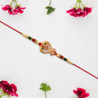 ALVENZA Designer Rakhi for Brother – Elegant Handcrafted Protection