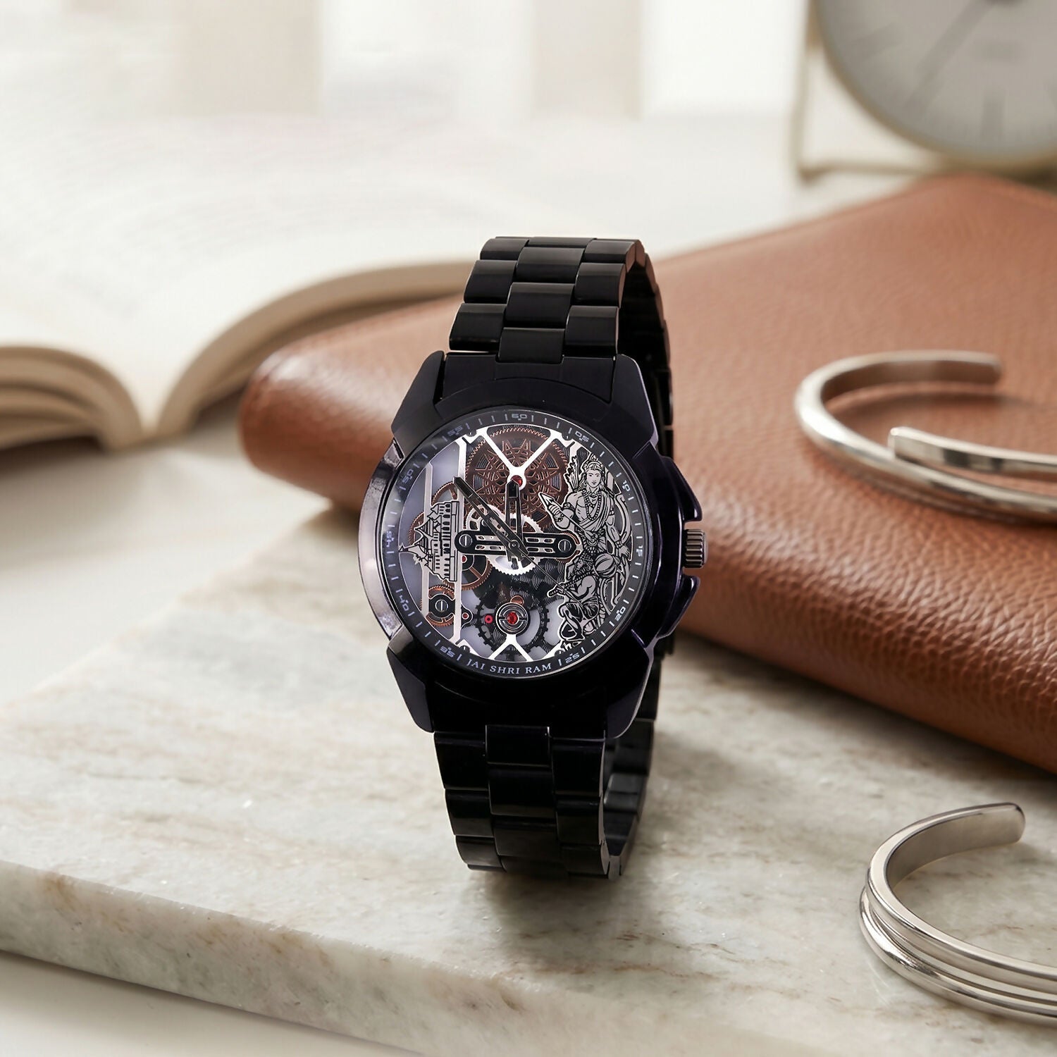Jai Shri Ram Analog Watch – Stylish Devotional Timepiece