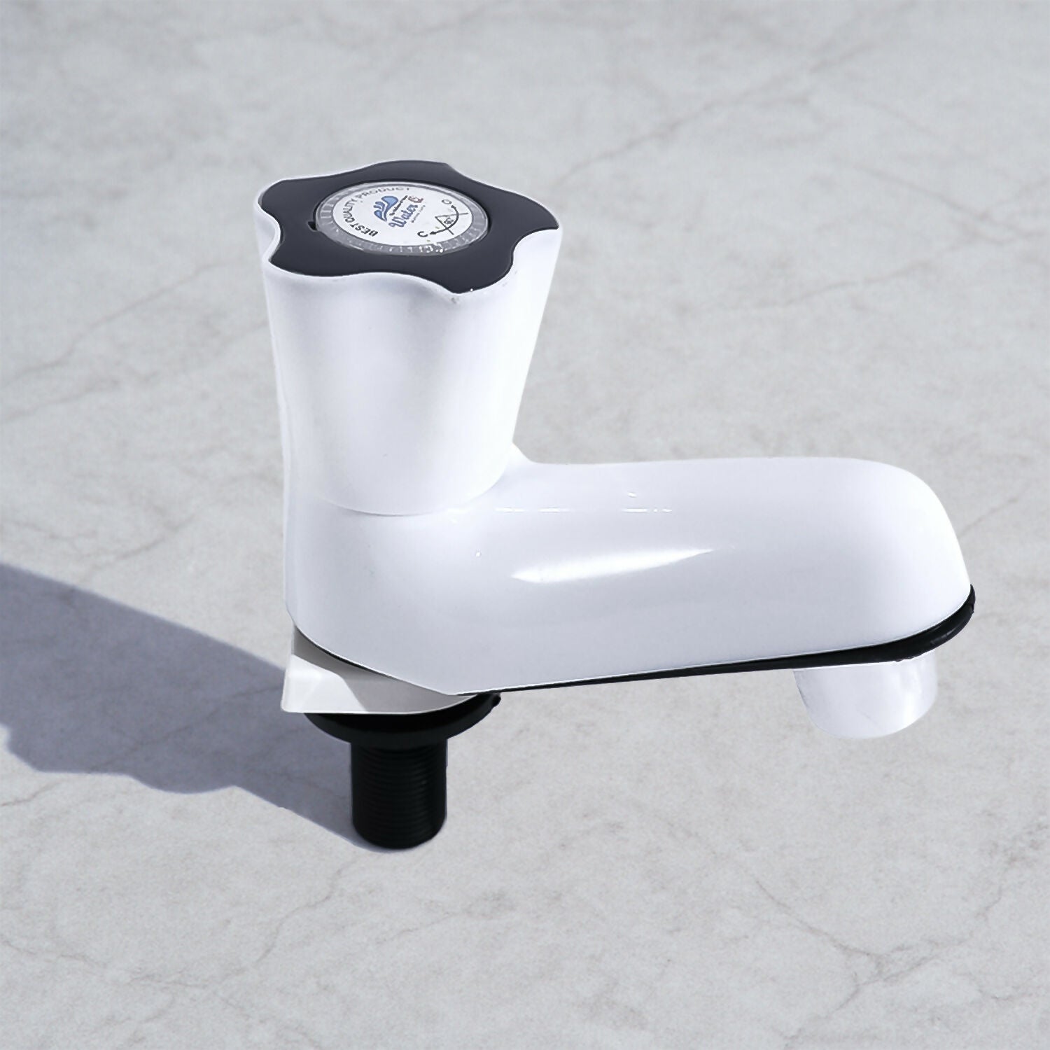 ALVENZA Plastic Water Tap - Durable Short Body with Leak-Proof Flow