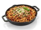 ALVENZA Cast Iron Skillet – 22cm, Gas & Induction Compatible for Versatile Cooking