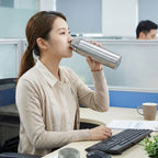 ALVENZA Vacuum Insulated Flask Bottle – Keeps Drinks Hot or Cold for Longer