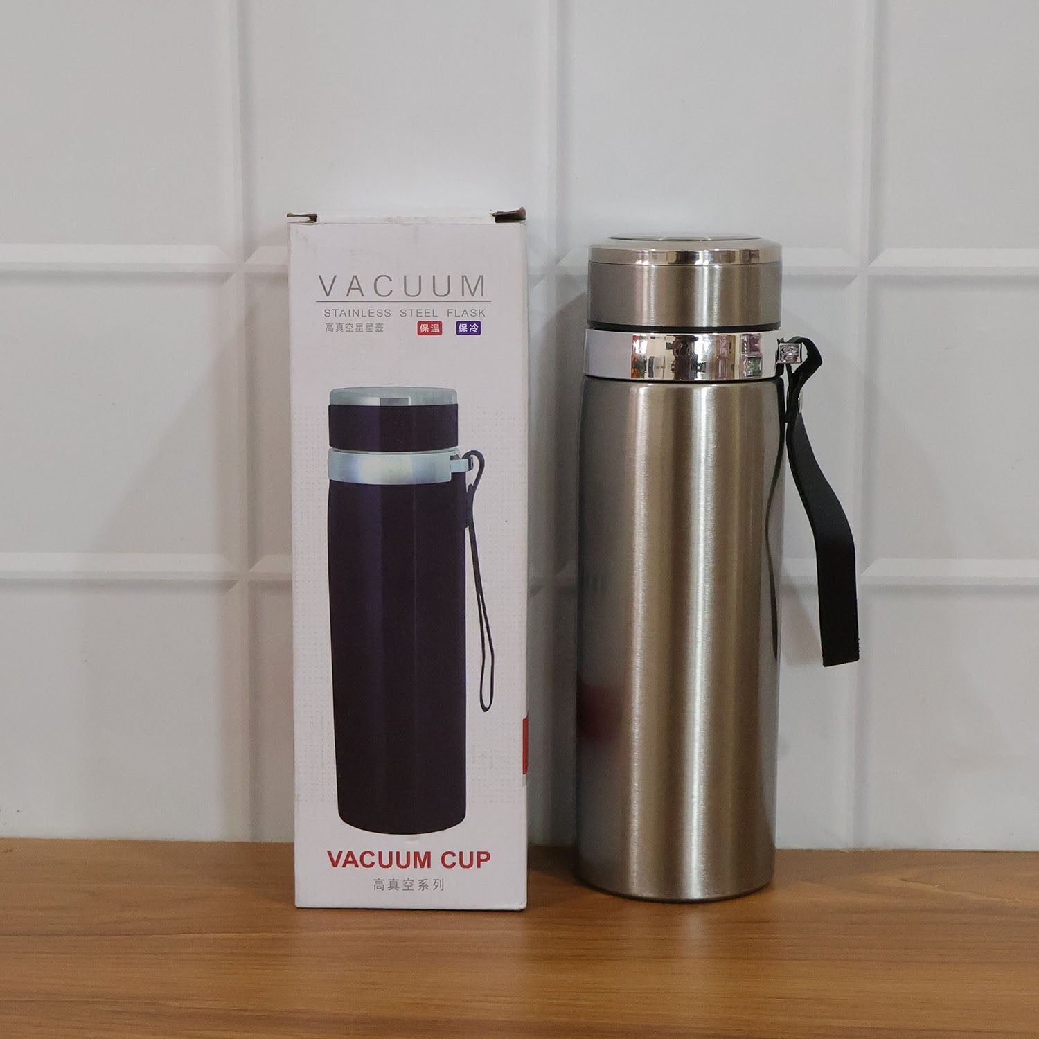 ALVENZA Vacuum Insulated Flask Bottle – Keeps Drinks Hot or Cold for Longer