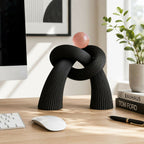 ALVENZA Modern Abstract Knot Sculpture – Elegant Home Decor Accent