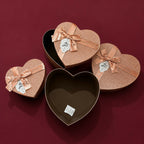 ALVENZA Heart-Shaped Gift Box Set of 3 – Elegant & Reusable Packaging