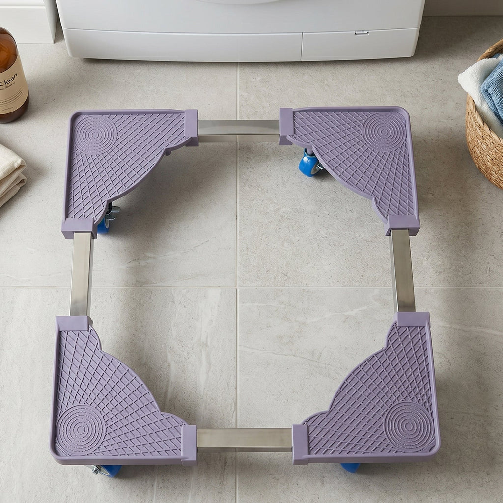 Adjustable Appliance Stand Easy Move & Stable Support for Home Appliances - Detail View 7