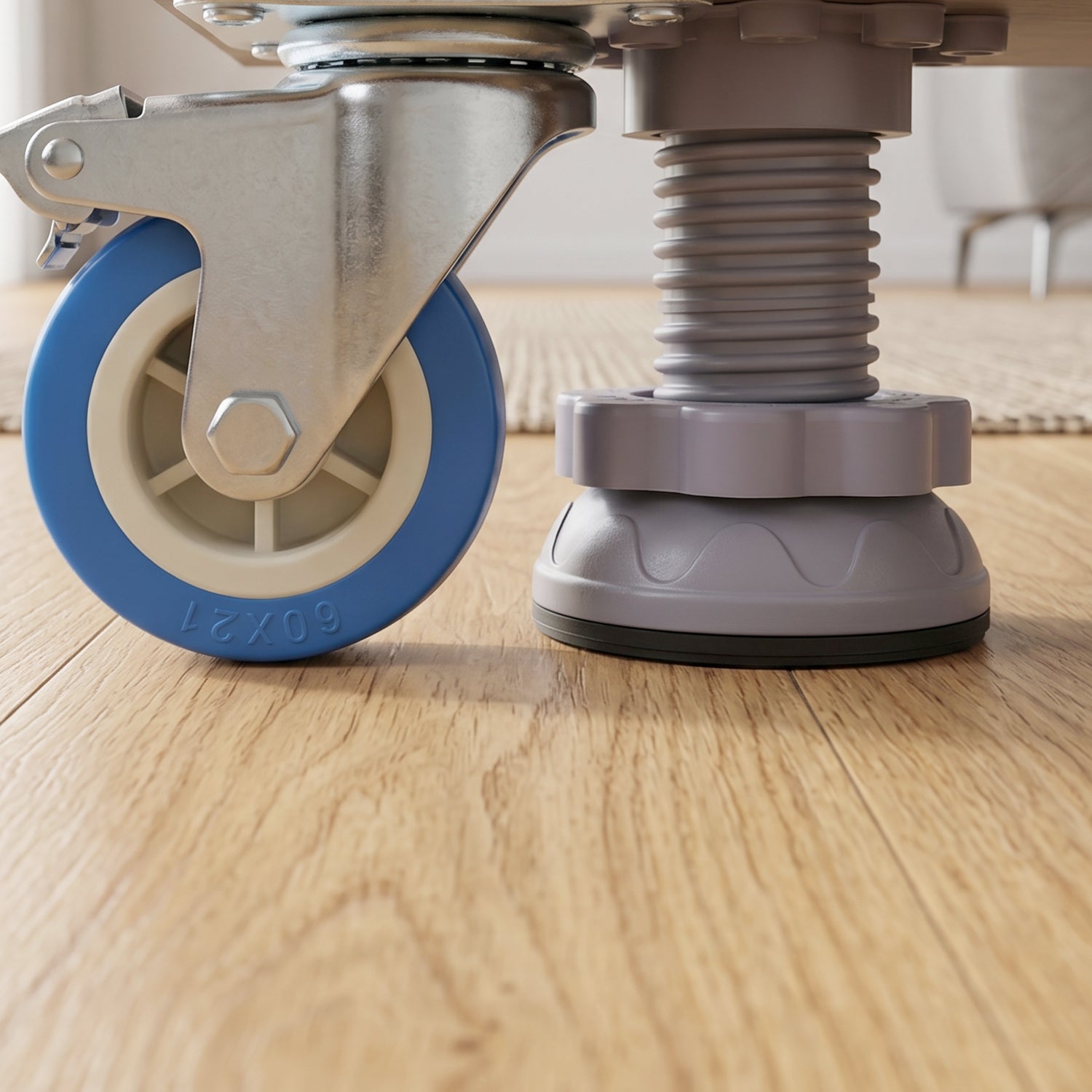 Adjustable Appliance Stand Easy Move & Stable Support for Home Appliances - Detail View 8