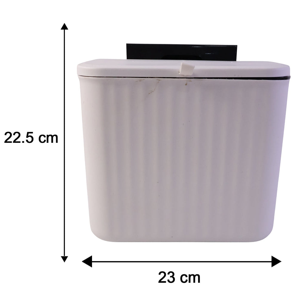 Kitchen Dustbin with Lid Compact 25x22 cm for Small Spaces - Detail View 7