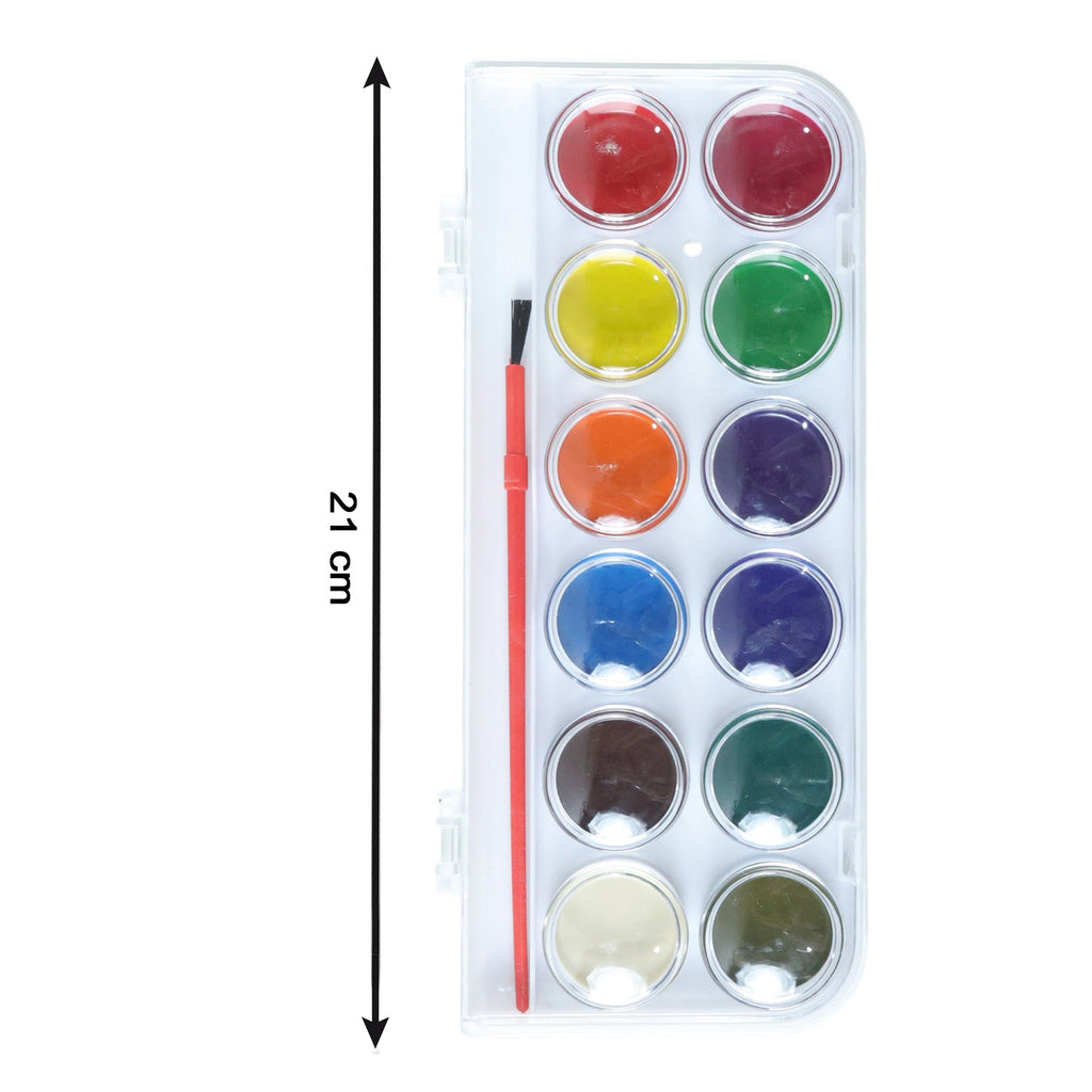 Watercolour Paint Set for Kids Vibrant Colors & Portable Design - Detail View 6