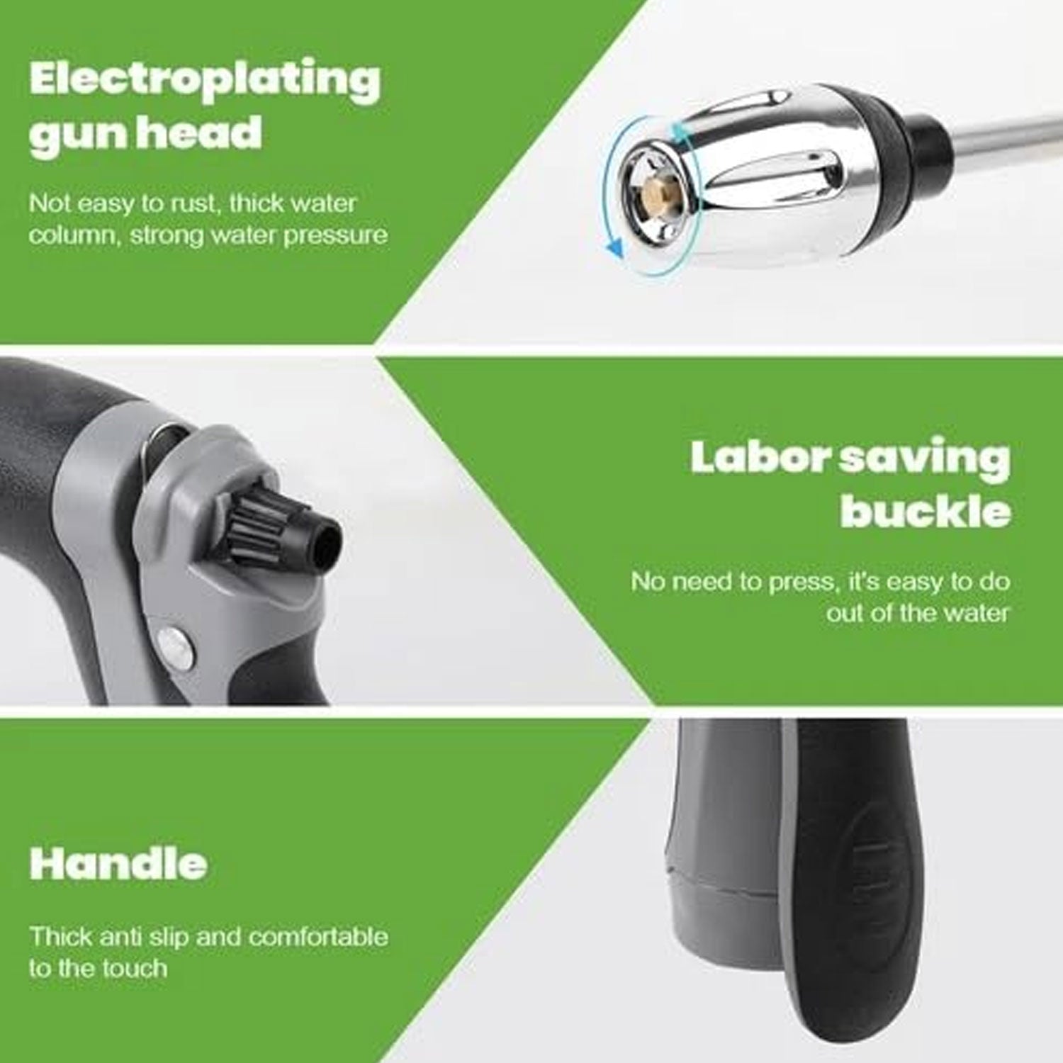 ALVENZA High Pressure Water Spray Gun – Powerful Cleaning Tool for Car & Garden
