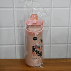 ALVENZA Cartoon Printed Water Bottle Set – Leakproof Multi-Size Trio