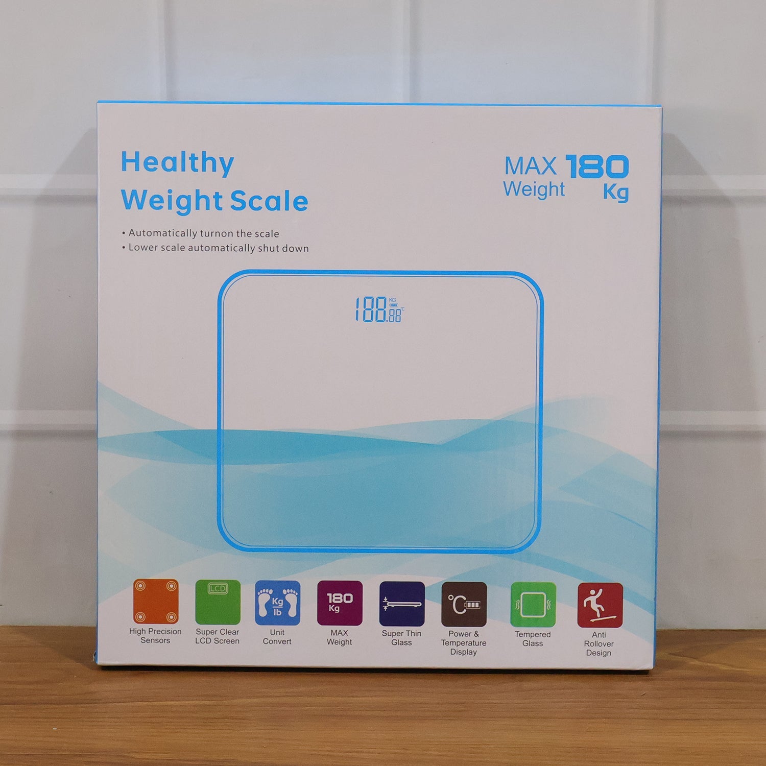 Digital Weighing Scale – Accurate Body Weight with LCD | VelvaBloom