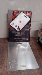 ALVENZA Stainless Steel Medium Chopping Board – Durable & Rust-Resistant