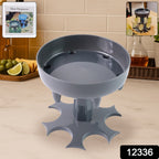 ALVENZA 6-Port Drink Dispenser Stand – Even Flow for Party Shots