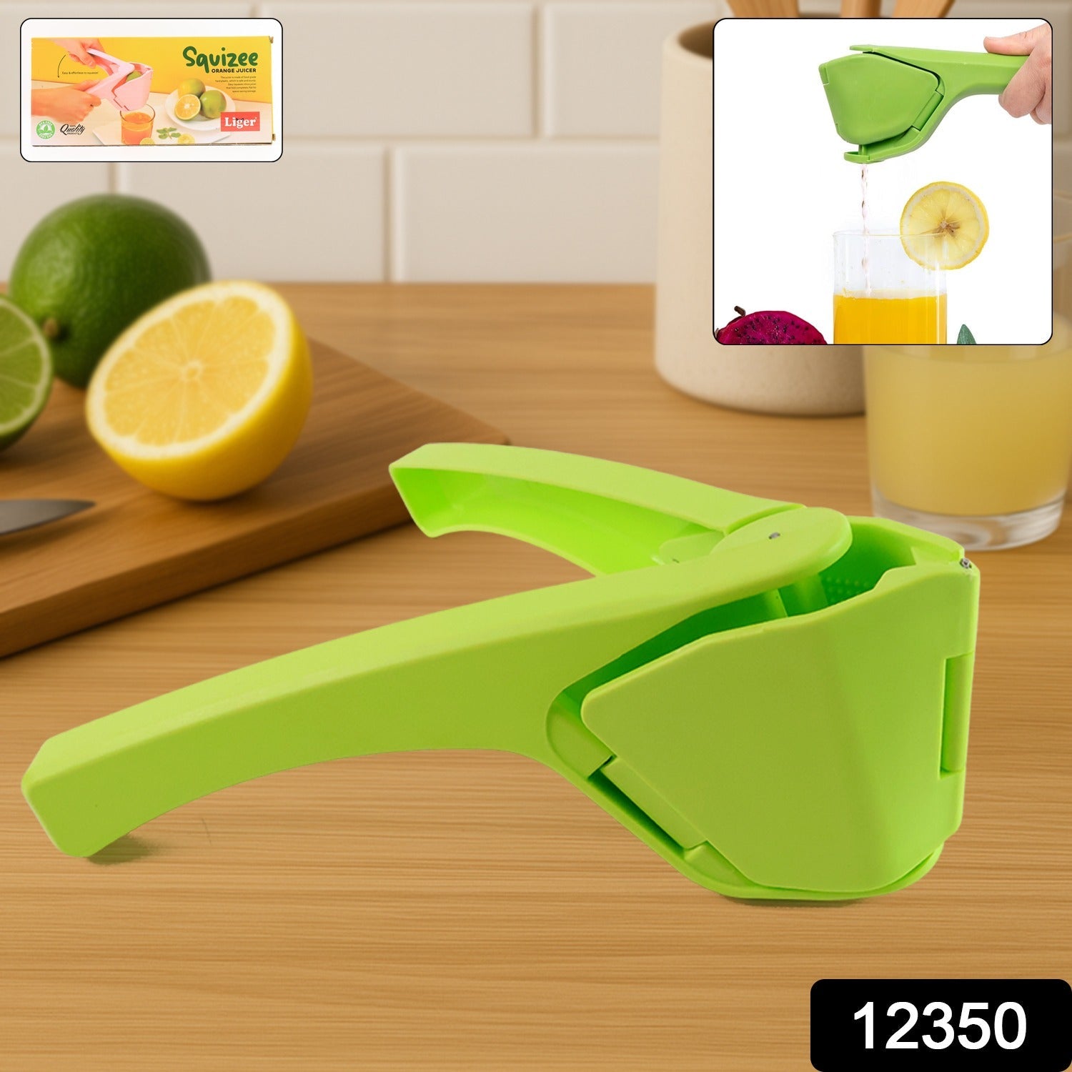 Manual Lemon Squeezer – Easy Handheld Citrus Juicer