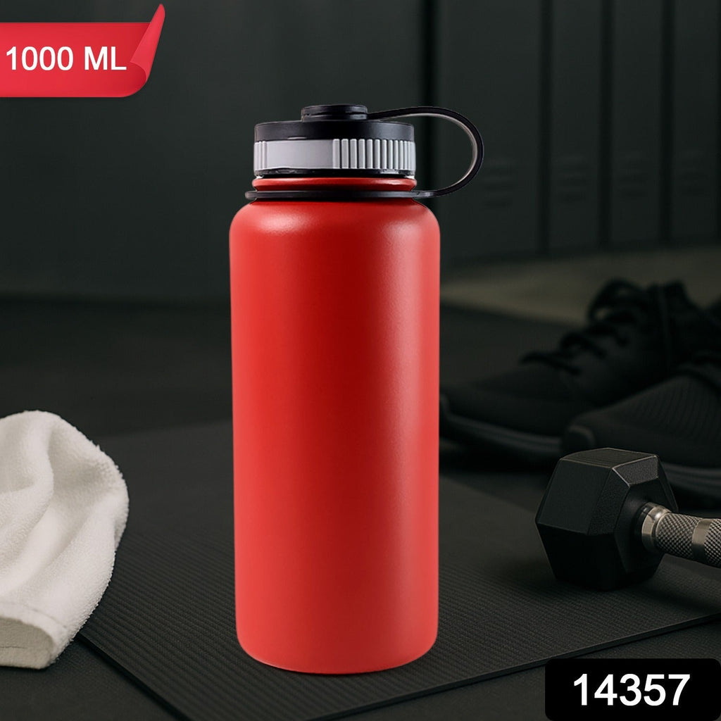 ALVENZA Vacuum Insulated Stainless Steel Water Bottle – 1000ml Durable