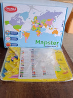 ALVENZA World Map Puzzle – Educational EVA Foam Toy for Kids 5+