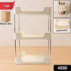 ALVENZA 3-Tier Storage Organizer Rack – Compact & Versatile Shelf