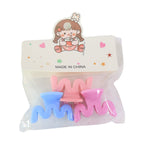 Hair Clips for Girls Colorful Mini 3-Piece Set | Calm & Curl - Detail View 5