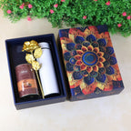 ALVENZA Temperature Bottle Gift Box – Coffee Almonds & Golden Rose