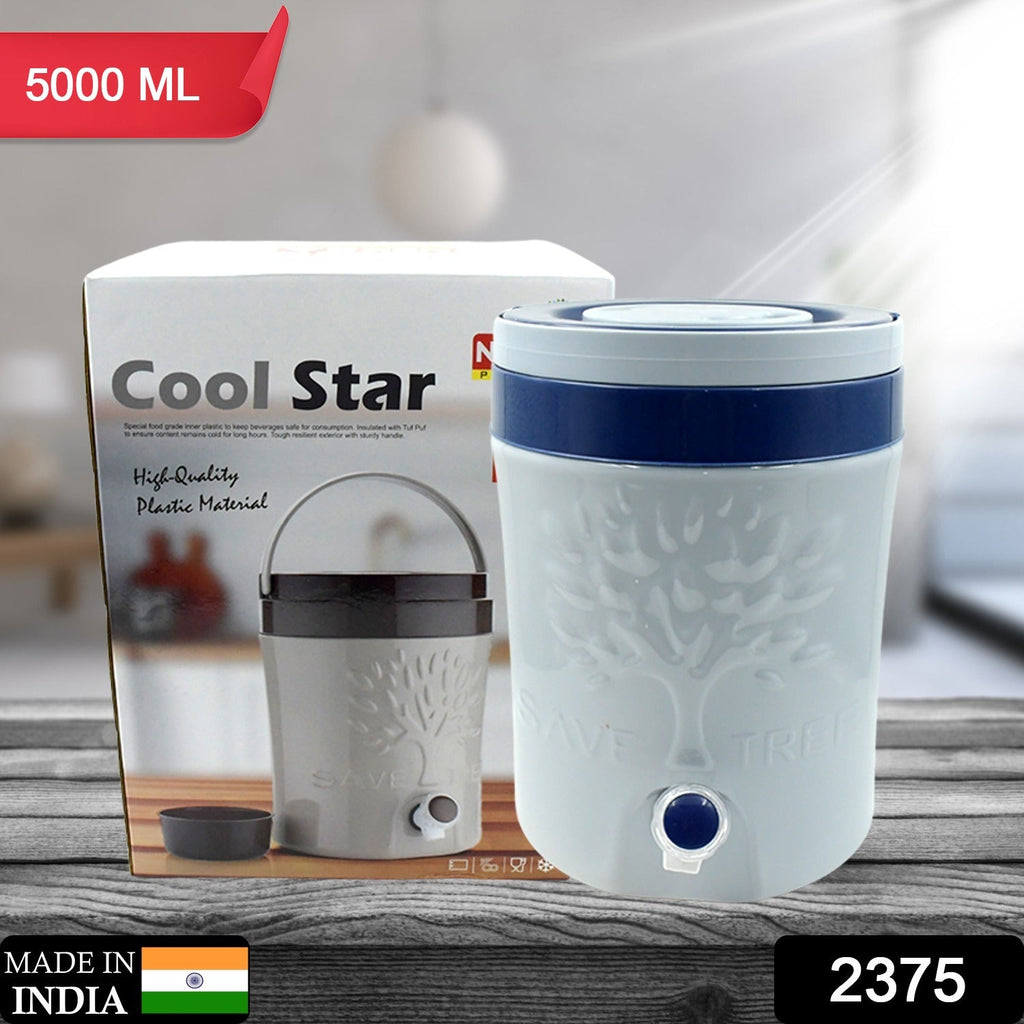 ALVENZA Insulated Water Jug 5000ml – Leakproof Travel Cooler | Nekza