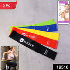 Resistance Loop Exercise Bands – 5 Levels for Full-Body Fitness