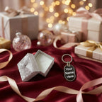 ALVENZA Customize Metal Keychain – Elegant Gift Box Included for Presents