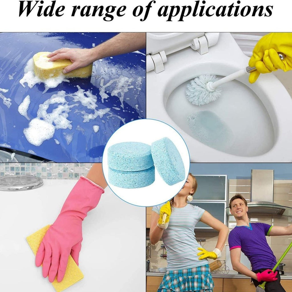 ALVENZA Car Windshield Cleaner Tablets – Effective Water-Repellent Formula