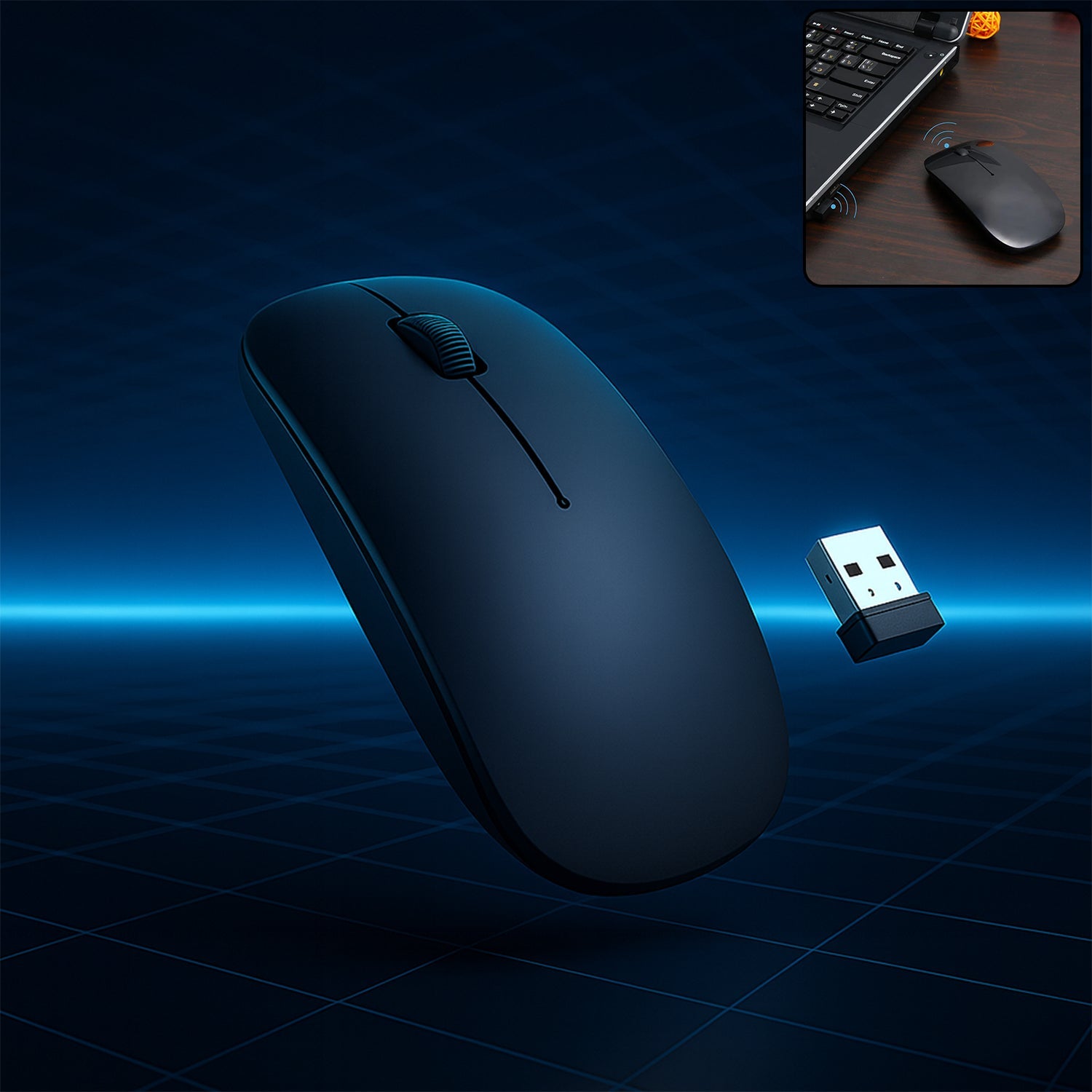 ALVENZA Wireless Mouse – Slim & Portable for Laptops | Compshop