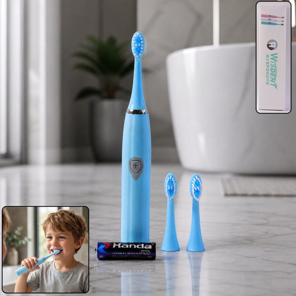 Battery Operated Electric Toothbrush Portable Oral Care | BrushedUp