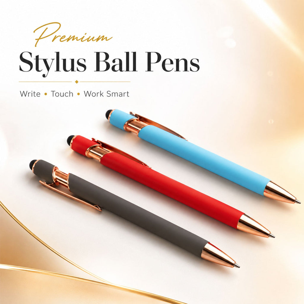 Mix Color Ballpoint Pen Smooth Ink Flow & Vibrant Colors for Daily Writing - Back View