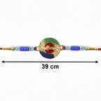 ALVENZA Rakhi – Traditional Festive Thread with Decorative Beads