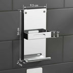 ALVENZA Wall-Mounted Mobile Phone Holder – Stylish Stainless Steel Finish for Convenience