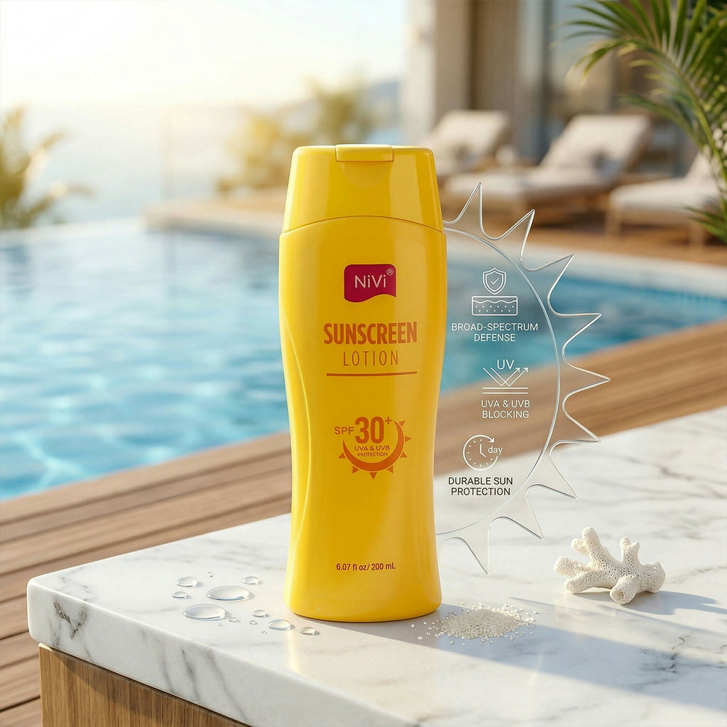 Sunscreen Lotion SPF 30 – Daily UVA UVB Protection for Skin