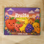 ALVENZA Velcro Kids Book – Fun Learning with Fruits for Ages 2-4