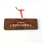 Hanuman Chalisa Flip Book – Wooden Stand for Easy Prayer