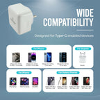 ALVENZA USB Type C 30W Fast Charging Adapter – Quick Charge Smartphones