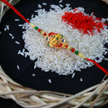 ALVENZA Ganpati Bappa Ki Rakhi - Elegant Traditional Raksha Bandhan Gift